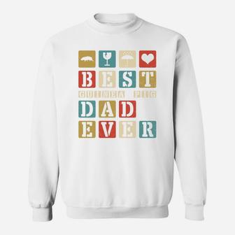 Best Guinea Pig Dad Ever Vintage Retro Style Sweat Shirt - Seseable