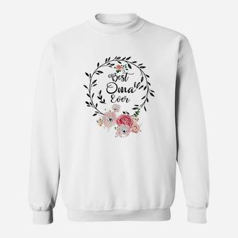 Best Oma Ever Mothers Day Gift Grandma Sweat Shirt - Seseable