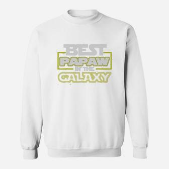 Best Papaw In The Galaxy Shirt Sweat Shirt - Seseable