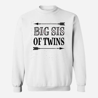 Big Sis Of Twins Sister, sister presents Sweat Shirt - Seseable