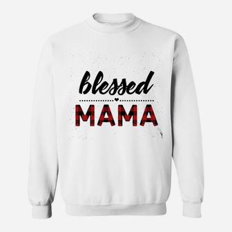 Blessed Mama Women Blessed birthday Sweat Shirt - Seseable