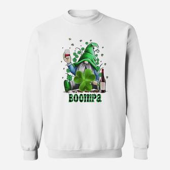 Boompa Funny Gnome St Patricks Day Matching Family Gift Sweat Shirt - Seseable