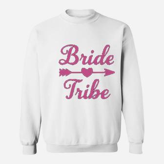 Bride Tribe Just Married And Engagement Gifts Sweat Shirt - Seseable