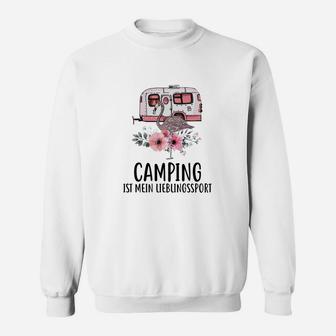 Camping Liebhaber Sweatshirt, Wohnwagen Motiv & Spruch - Seseable