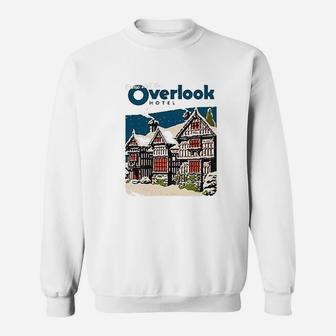Come Visit The Overlook Hotel Vintage Travel Sweat Shirt - Seseable