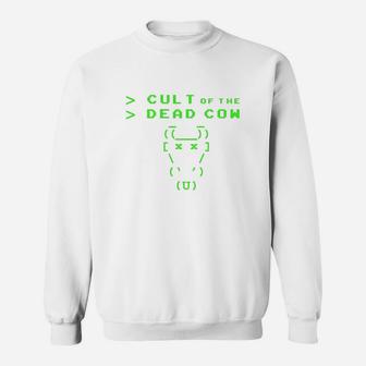Cult Of The Dead Cow Sweat Shirt - Seseable