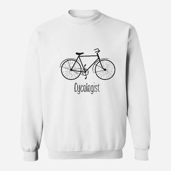 Cycologist Funny Psychology Biking Cyclist Sweat Shirt - Seseable