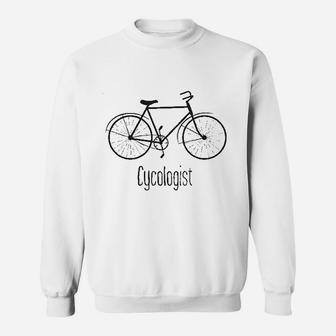 Cycologist Funny Psychology Biking Cyclist Sweat Shirt - Seseable
