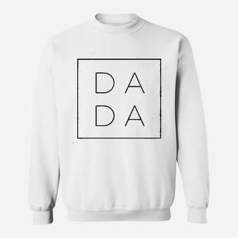 Dada First Time Fathers Day, best christmas gifts for dad Sweat Shirt - Seseable