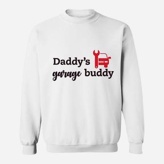 Daddys Garage Buddy Mechanic Dad Fathers Day Sweat Shirt - Seseable