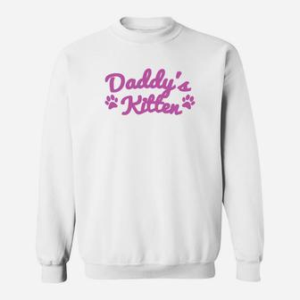 Daddys Kitten - Womens Ddlg Sleep Shirt 2017 Black Women B06xgxxxyw 1 Sweat Shirt - Seseable