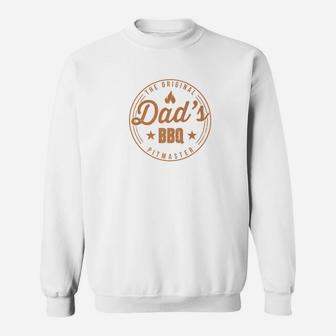 Dads Bbq The Original Pitmaster Fathers Day Gift Premium Sweat Shirt - Seseable