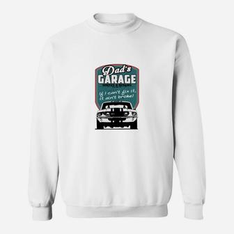 Dad's Garage Sweat Shirt - Seseable