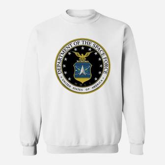 Department Of The Space Force United States Of America Sweatshirt - Seseable