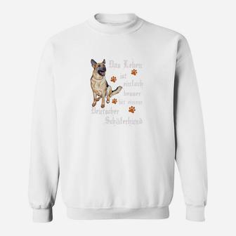 Deutscher Schäferhund Ist Besser Sweatshirt - Seseable