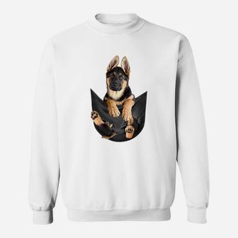 Deutscher Schäferhund Tasche Sweatshirt - Seseable