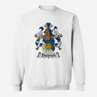 Dietrich Family Crest German Family Crests Sweat Shirt - Seseable