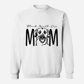 Dog Mom Black Mouth Cur Sweat Shirt - Seseable