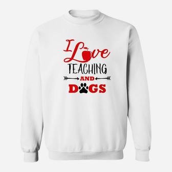 Dog Mom Dad Teacher Funny Gift End Of Year Present Sweat Shirt - Seseable