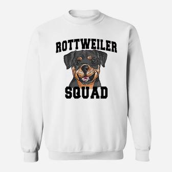 Dog Rottweiler Squad Sweat Shirt - Seseable