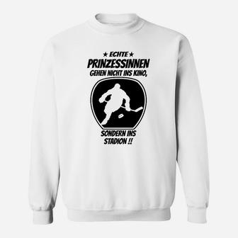 Echte Eishockey Prinzessinen Sweatshirt - Seseable