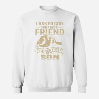 Father And Son Best Friend, best christmas gifts for dad Sweat Shirt - Seseable