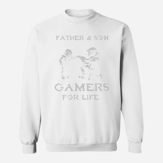 Father And Son Gamers Sweat Shirt - Seseable