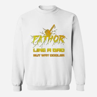 Fathor Funny Fathers Day Gifts For Dad Cool Graphic Sweat Shirt - Seseable