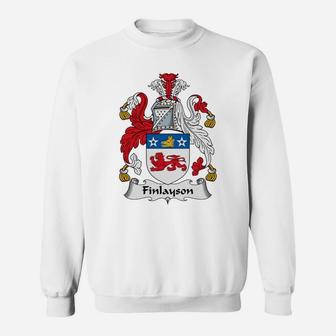 Finlayson Family Crest Scottish Family Crests Sweat Shirt - Seseable