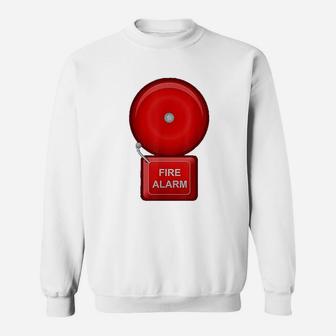 Fire Alarm Costume Matching Family Group Sweat Shirt - Seseable
