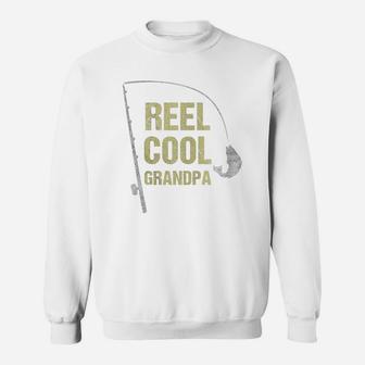 Fishing Grandpa Shirt Funny Dad Fathers Day Gift Fisherman Sweat Shirt - Seseable