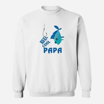 Fishing Reel Cool Papa Sweat Shirt - Seseable