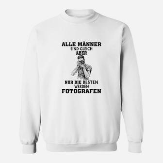 Fotografen Sweatshirt für Herren, Bester Fotograf Spruch Tee - Seseable