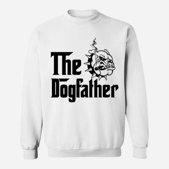 French Bulldog Dogfather Mafia, best christmas gifts for dad Sweat Shirt - Seseable
