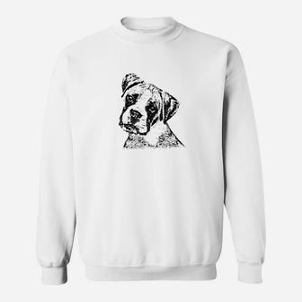Funny Boxer Retro Vintage Boxer Dogs Lover Sweat Shirt - Seseable