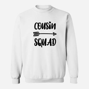 Funny Cousin Squad Family Reunion Fun Gift Party Sweat Shirt - Seseable