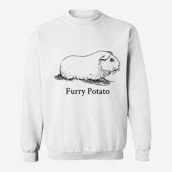 Funny Guinea Pig Furry Potato Wrong Animal Name Stupid Joke Sweat Shirt - Seseable