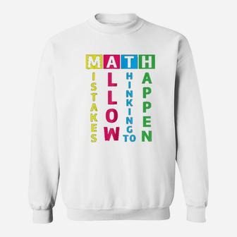 Funny I Am A Math Teacher Appreciation Gift Math Lover Sweat Shirt - Seseable