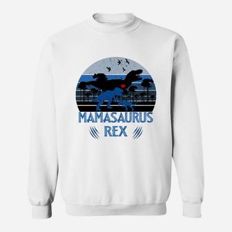 Funny Mamasaurus Dinosaur Rex Dinosaur Vintage 2020 Sweat Shirt - Seseable