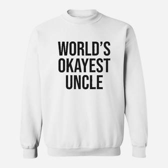 Funny Saying Family Graphic Funcle Sarcastic Sweat Shirt - Seseable