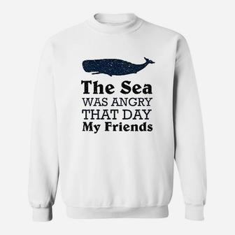 Funny Vandelay Sea Was Angry That Day Costanza Sweat Shirt - Seseable
