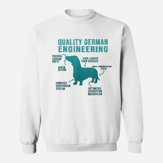 Funny Weiner Dog Joke Sarcastic German Daschund Sweat Shirt - Seseable