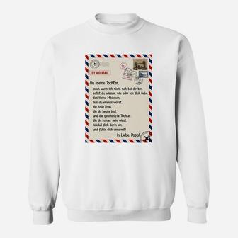 Ge Ein Meine Tochter Papa Sweatshirt - Seseable