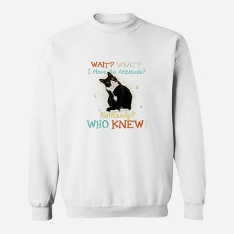 Geschenk Für Diejenigen Die Katzen- Lieben Sweatshirt - Seseable