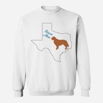 Golden Retriever Breed Rescue Mom Texas Sweat Shirt - Seseable