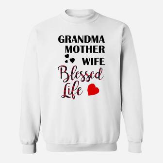 Grandmother Wife Life Sweat Shirt - Seseable