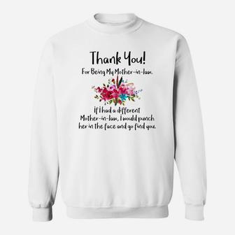 Great Mother In Law Gift Sweat Shirt - Seseable