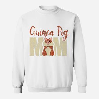 Guinea Pig Mom Pet Animal Mother Mommy Distressed Sweat Shirt - Seseable