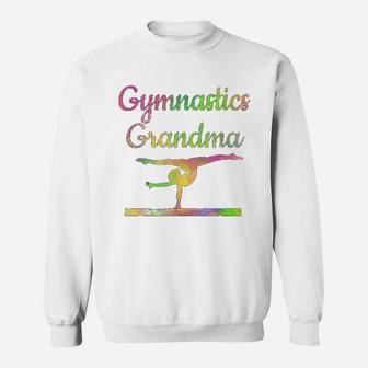 Gymnastics Grandma Gymnast Grandmother Sweat Shirt | Seseable UK