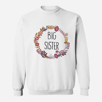 Hello Handmade Big Sister Soft Surprise Baby Birth Announcement Sweat Shirt - Seseable